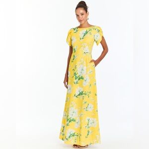 Mestiza Katherine Yellow Maxi Dress size 2
